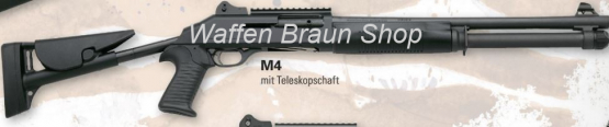Benelli Selbstladeflinte - M4 Super 90 - 12/76 / LL 36cm / MC Teleskopschaft 