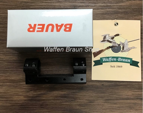 Bauer HJB Blockmontage 25,4mm Dm., flach, f. 11,, Schiene 