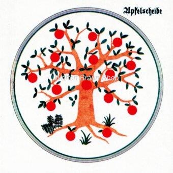 Spaßscheibe Apfelbaum Verpackungseinheit: 100 Stück Format: 14 x 14 cm 