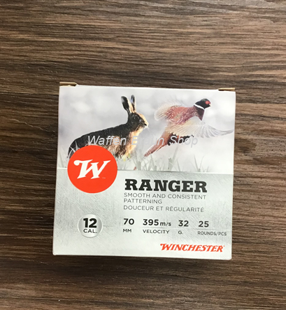 Winchester Ranger .12/70 2,7mm 32g. P6 a"25 Stück 