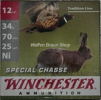 Winchester Schrotpatrone Special Chasse 12/70 35gr 2,9mm 25 Schuss 