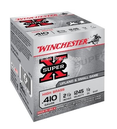 WinchesterSUPER-X HIGH BRASS,410-63,14g,P6,25 