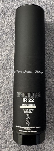 SOUND MODERATOR IRIDIUM, IR 5,6mm  1/2-20UNF 