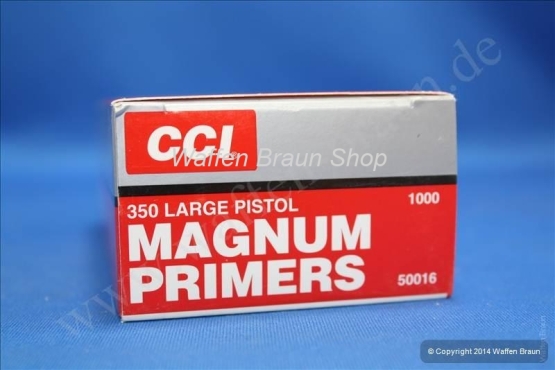 CCI 350 Zündhütchen Large Pistol Magnum 100 Stück 