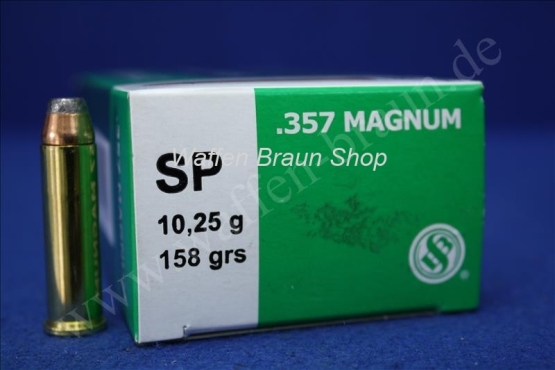 S+B .357Mag. SP NON-TOX 158grs. 50St 