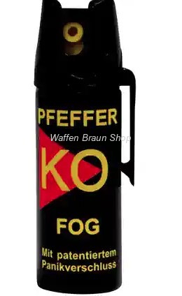 Abwehrspray Ballistol Pfeffer - KO FOOG 50 ml 