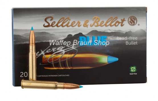Sellier & Bellot 8x57 IRS tipped eXergy blue 11,7g/180grs. 