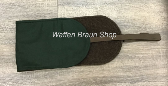 Nierengurt aus Filz Grün / Braun 70cm für den  Rückenbereich 