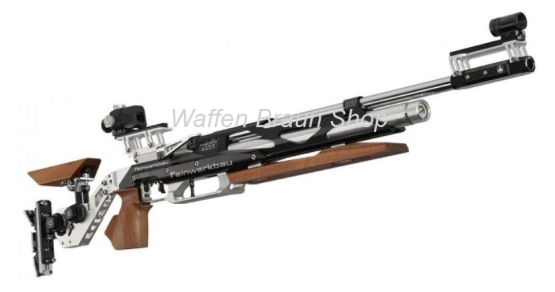 FEINWERKBAU Luftgewehr 800 X -Auflage-, Aluschaft für Aufgelegtschießen, rechts, Griff Größe S 