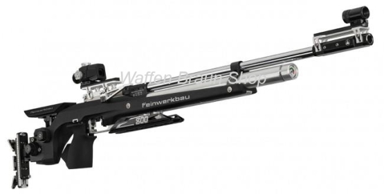 FEINWERKBAU Luftgewehr 800 W, Holzschaft, Grip-Lack schwarz, rechts, Griff Größe M, Kal. 4,5mm/.177 