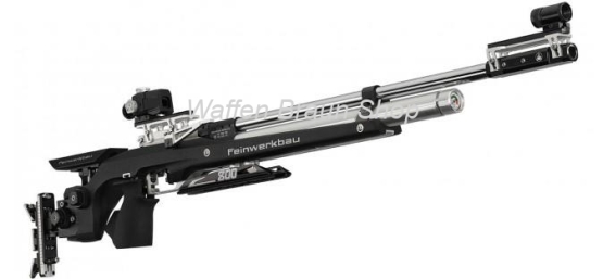 FEINWERKBAU Luftgewehr 800 W, Holzschaft, Grip-Lack schwarz, links, Griff Größe S, Kal. 4,5mm/.177 