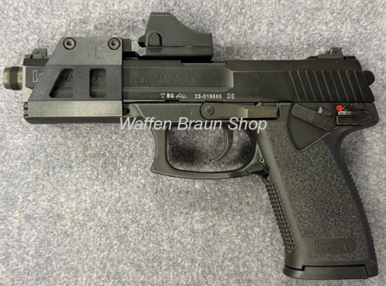 Gebrauchtwaffe HK Mark 23 mit Red Dot Kal. 45Auto SOCOM 