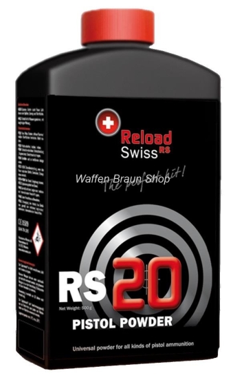 Reload Swiss-Pulver RS20 500g 