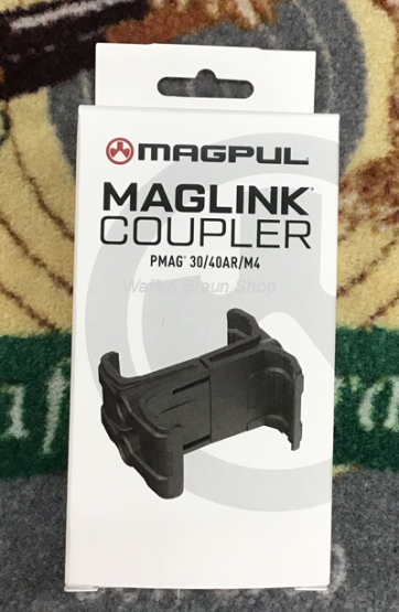 MAGPUL MAG595-BLK MAGLINK MAGAZINKUPPLUNG PMAG 30GEN M2 MOE/GEN M3 SCHWARZ 