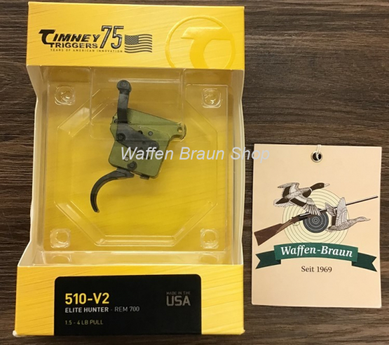 Abzug Tinney-510-V2 für Elite Hunter Rem. 700W/Safety, Rechte Hand ca.680-1300 Gramm 