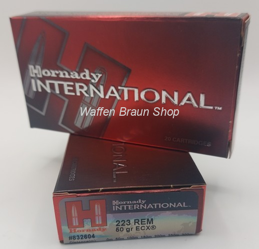 Hornady kal .223 ECX 50gr  20 Stück 