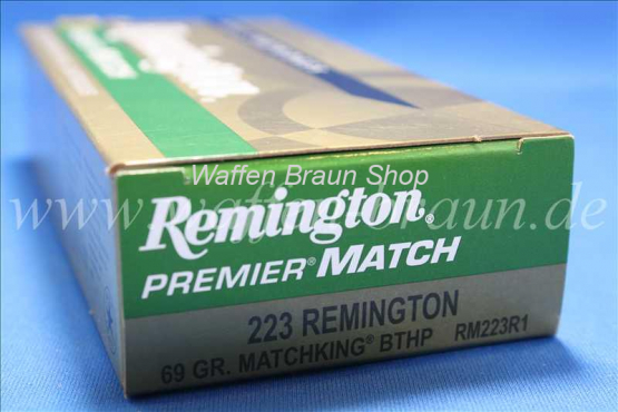 Remington .223 BTHP 69 grain 20 Stk #RM223R1 