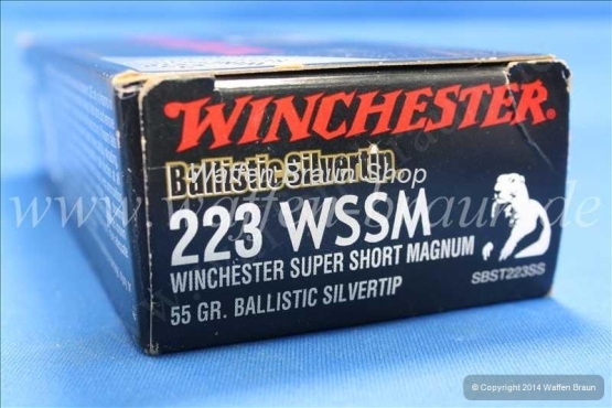 Winchester223WSSM,SUPREME,55gr,BALLSILTIP,20 