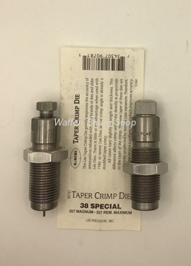 Lee Taper Crimp Die . 38 Special, .357 Magnum, .357 Rem. Maximum. 2er Pack 