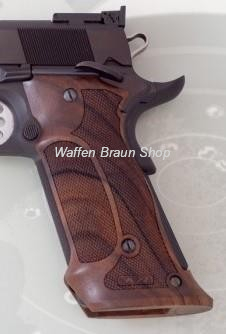 Nill 1911A1 The Master II verlängert mit angedeuteter Auflage für kleinen Finger 