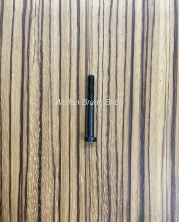 Nill Standardschrauben mit zylindrischem Kopf und Schlitz M3x28mm, Stahl, brüniert 