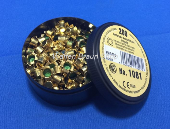 VDL-Anzündhütchen 1081 4FLÜG  200 Stück 4SPR HDL 