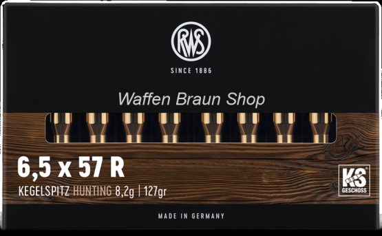 RWS 6,5X57 R KS 8,2G 20ER 