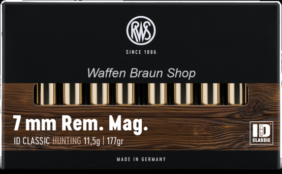 RWS 7MM REM MAG ID 11,5G 20ER 