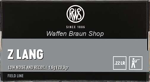 RWS .22 Z-lang 50 Stück 