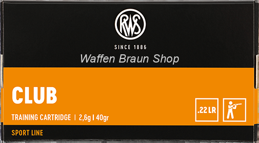 RWS .22 l.r. CLUB 22* 50 Stück 
