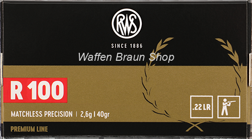 RWS .22 l.r. R100 50 Stück 