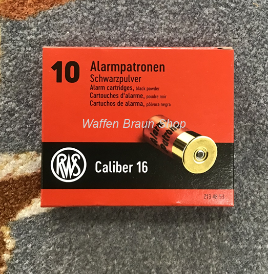 ALARMPATR PAPPE KAL 16 Erwerbscheinpflichtig 