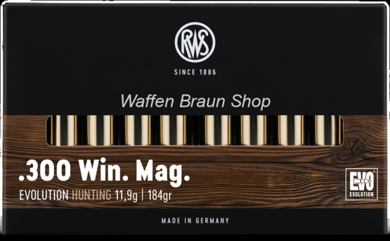 RWS .300 WIN MAG EVO 11,9G 184GR 20ER 