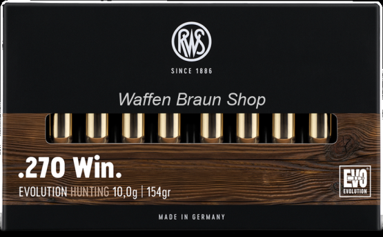 RWS .270 WIN EVO 10,0G 154GR 20ER 