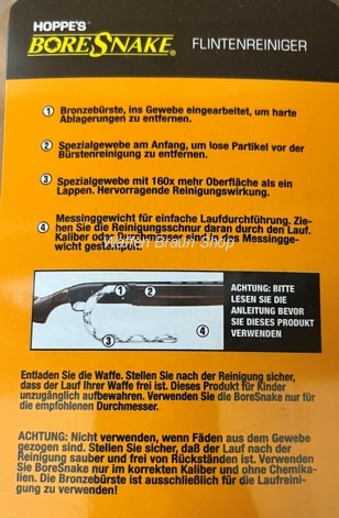 Hoppe s Bore Snake/ Qucik Clean Kal.12 für Langwaffen 