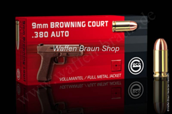 Geco 9mm Browning Short  VMR 6,15g 50 Stück 