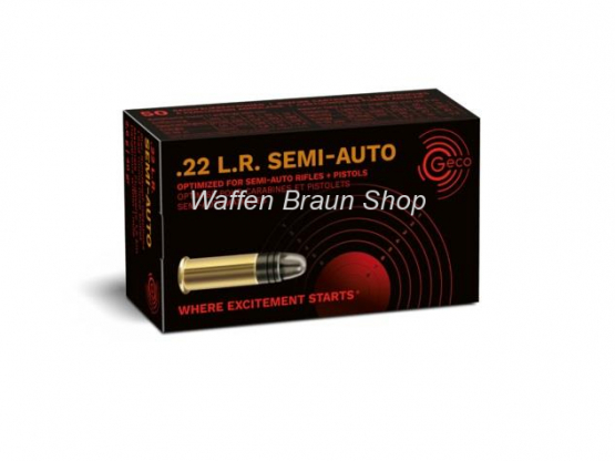 GECO .22 l.r. SEMI AUTO 50 Stück 