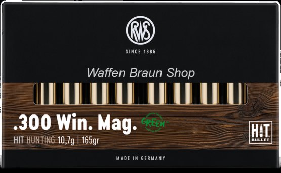 RWS.300 Win Mag HIT Green 10,7g 20 Stück 