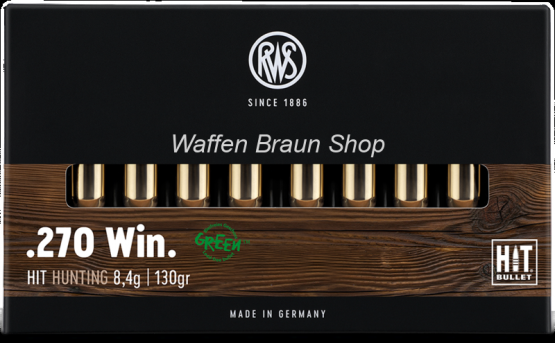 RWS .270WIN HIT8,4g/130grs. 