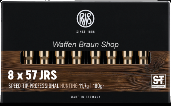 RWS SPEED TIP PROFESSIONAL 8x57 JRS 11,7g, 180gr 
