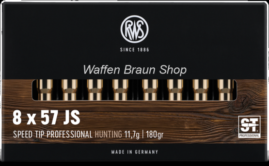 RWS SPEED TIP PROFESSIONAL 8x57 JS 11,7g, 180gr 