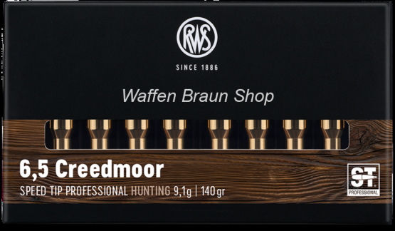 RWS 6,5 Creedmoor, Speed Tip Pro, 9,1g 20 Stück 