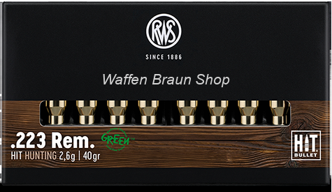 RWS .223 Rem HIT 2,6g 20 Stück 