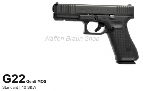 Glock 22 Gen5 FS M.O.S. .40 S&W 