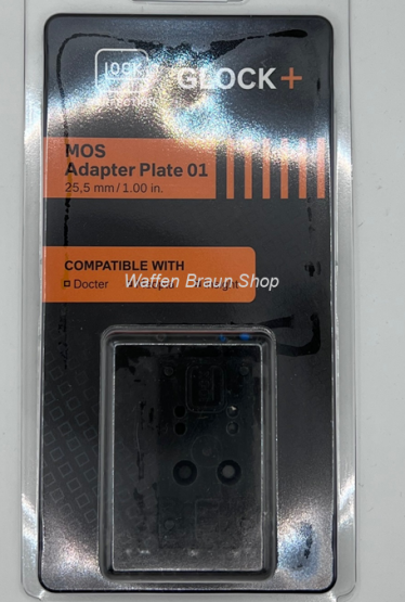 Glock MOS Adapterplatte 01 Docter, Meopta, Insight, Vortex, Burris 