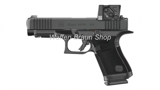 GLOCK Pistole G49 Gen6, 9mm Luger, A-CUT COA Combo 