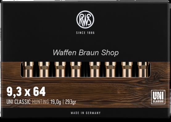 RWS 9,3X64 UNI 19,0G 20ER 