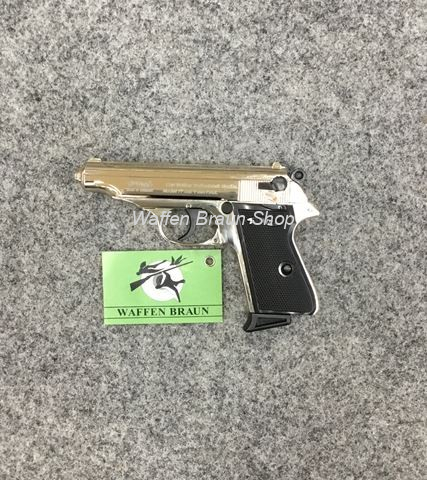 Walther PP polished Chrome 9mm P.A.K 