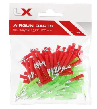 Umarex UX Airgun Darts 4,5 mm (.177), rot/grün gemischt, 100 St. 
