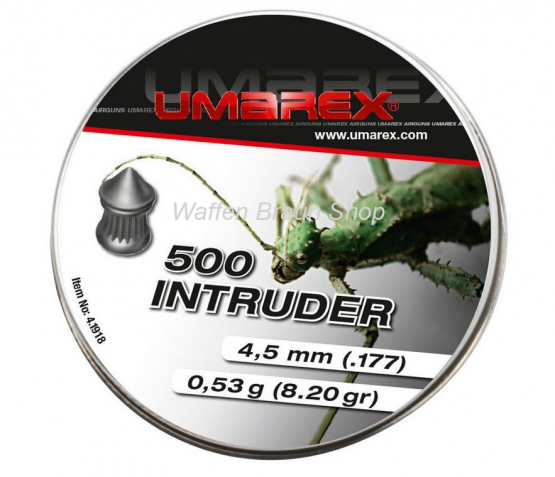Umarex LG Munition Intruder Spitzkugeln 4,5mm a500 St.#4.1918"" 